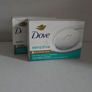 Dove Sensitive Moisturizing Cream Beauty Bar - White